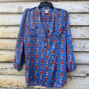 Matilda Jane Millie blue floral top
